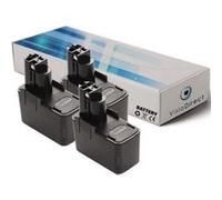 Lot de 3 batteries pour Bosch GBM 12V ES-2 perceuse sans fil 3000mAh 12V - Visiodirect - G