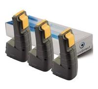 Lot de 3 batteries pour Festool 96ES outils sans fil 2000mAh 9.6V - Visiodirect - G