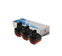 Lot de 3 Batteries pour Metabo BSZ12 BSZ12 Impuls BSZ12m Impuls BZ12SP SSP12 12V 2000mAh --