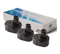 Lot de 3 batteries pour walt DC614KA DC727KA-AR DC727KA-B2 3300mAh 12V -VISIODIRECT- G