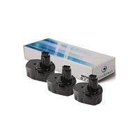 Lot de 3 batteries pour walt DW053K-2 DW053K-2H DW940K DW940K-2 3300mAh 12V -VISIODIRECT-
