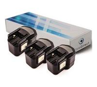 Lot de 3 batteries type 48-11-1950 12V 2000mAh - Visiodirect - G