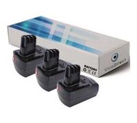 Lot de 3 batteries type 6.25475 pour Metabo 3300mAh 14.4V - Visiodirect - G