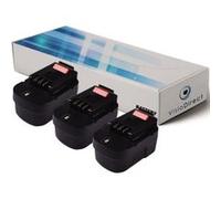 Lot de 3 batteries type A144EX pour Black et Decker 3000mAh 14.4V - Visiodirect - G