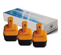 Lot de 3 batteries type B1220F2 pour Ryobi 3300mAh 12V - Visiodirect - G