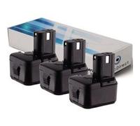 Lot de 3 batteries type EB1220HS pour Hitachi 2000mAh 12V - Visiodirect - G