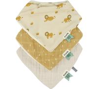 Lot de 3 bavoirs bandanas