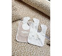 Lot de 3 bavoirs bébé câlins ecru TU