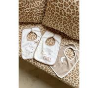 Lot De 3 Bavoirs Bébé Eliah Ecru TU