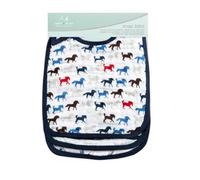 Lot De 3 Bavoirs Classiques Wild Horses - Aden + Anais