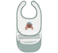 Lot de 3 bavoirs naissance Tiny Team Chien