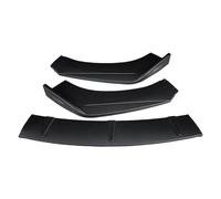 Lot de 3 becquets de Pare-Choc Avant universels, compatibles avec Audi A4 B7 B8.5 S4 RS4, déflecteur latéral, kit de Protection, Accessoires de Voiture(Matte Black)