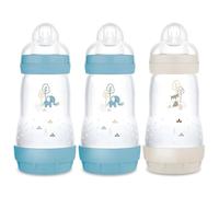 Lot de 3 biberons 260 ml MAM Easy Start anti-colique Nature Guardian 2 océan + 1 sable TU