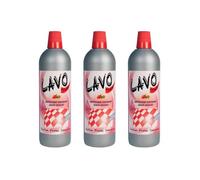 Lot de 3 bidons de nettoyant Odorant Multi-Usages Fraise 1L - Lavo Fruit