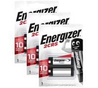 Lot de 3 Blisters de 1 Pile Lithium 2CR5 6V