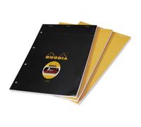 Lot De 3 Blocs De 80 Feuilles Perforées - A4