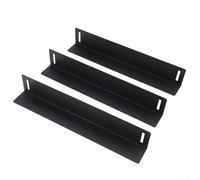 Lot de 3 blocs de coffre de voiture avec séparateurs réglables pour un rangement sécurisé dans le compartiment à bagages du véhicule, séparateur de coffre noir pour voitures, SUV et breaks