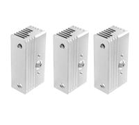 Lot de 3 blocs de refroidissement en aluminium pour dissipateur thermique d'extrudeuse Sprite, pour Ender3S1 Plus Pro/CR10 Smart Pro/Serm