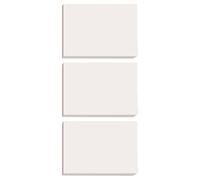 Lot de 3 blocs d'écriture quadrillés en papier graphique pour étudiants, enseignants, calculs graphiques carrés pour la maison