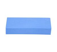 Lot de 3 Blocs D'éponges de Nettoyage Multifonctions PVA Super Absorbants pour Voiture, Forte Absorption D'eau, Robuste, Texture Douce, Réutilisable, Empêche L'invasion des (BLUE)