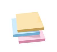 Lot de 3 Blocs Notes Adhésives Repositionnables Topwrite Multicolore