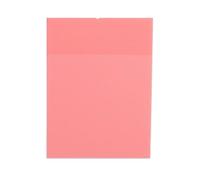 Lot de 3 blocs-notes transparents, notes autocollantes, marque-pages, autocollants, fournitures bureau for étudiants, papeterie en forme cœur pour Prise de Notes(Light Pink)