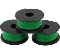 Black & Decker – Bobines de fil A6486, 3 pièces, 6 m, 2 mm, Vert