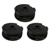Lot de 3 bobines de fil compatibles avec débroussailleuse Greenworks G40LT G40LT30 2101507 21107/2900719