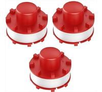 Lot de 3 bobines de fil de rechange, accessoires pour coupe-bordure, pour Einhell GE-CT 36/30 LI E Solo, AGILLO 36/255 BL, AGILLO 18/200