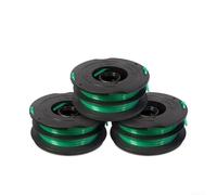 Lot de 3 bobines de fil de rechange pour débroussailleuse Black Decker DF-080 RC-080-P 080 String GH1000 GH1100