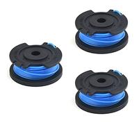 Lot de 3 bobines de fil de rechange pour tondeuse à gazon pour Karcher LTR 18-30 (14443120), remplace le numéro 2.444-016.0