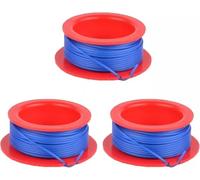 Lot de 3 bobines de fil pour débroussailleuse Flymo ET21 Mini Trim ST Fly031