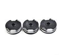 Lot de 3 bobines de rechange avec fil pour tondeuse Parkside PRT 550 A1 pour A3 A5 pour PRTA 20-Li B1 C3, bobine à changement rapide en ABS robuste, montage sans outil pour une efficacité