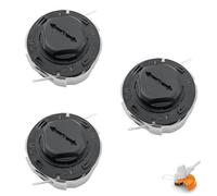 Lot de 3 bobines de rechange C3-2 pour Stihl FSA 57, FSE 52 avec tête de débroussailleuse AutoCut C3-2 - Remplace 4009 710 4305 / 4305T / 4306