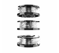 Lot de 3 bobines de rechange Parkside d'origine pour débroussailleuse sans fil PART 20-Li A1 | Bobine de fil | Tondeuse à bords
