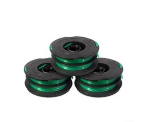 Lot de 3 bobines de rechange pour débroussailleuse Black And Decker Gh1000 Gh1100 Gh2000 Df-080 Rc-080-p 080 Ligne Auto Feed