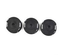 Lot de 3 bobines de rechange pour fil de débroussailleuse Bosch ART 24 24+ 27 27+ 30 30 LI 30 36 LI 1,6 mm x 18 m par bobine sans assemblage nécessaire