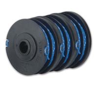 Lot de 3 bobines double fil RYOBI diamètre 1,65mm pour coupe-bordures électriques RAC123