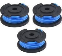 Lot de 3 bobines et ligne pour tondeuse à gazon Karcher LTR 18° 2.444-014.0