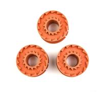 Lot de 3 bobines pour débroussailleuse avec ligne de coupe de 1,5 mm pour modèles Greenworks CGT18LA1 CGT183A GT18 à double corde