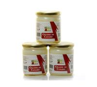 Lot de 3 bocaux de graisse de canard 3x340 g soit 1020g