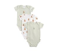 Bodies bébé manches courtes en coton lot de 3