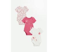 Petit Béguin - Lot de 3 Bodies bébé Manches Courtes Camila