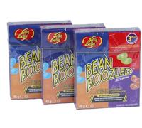 Lot de 3 boîtes à couvercle rabattable Jelly Belly Bean Boozled