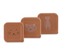 Lot de 3 boîtes à goûter Mrs. Cat