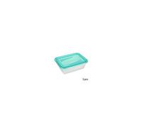 Lot de 3 boîtes de conservation - 1.25 L - Bleu