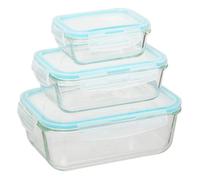 Set De 3 Boîtes Rectangles Clipeat - Conservation & Micro Ondes