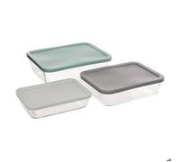 Lot de 3 boîtes de conservation en verre - 5 five simply smart
