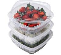 Lot de 3 Boîtes de Conservation "Hermé" 1,2L Transparent Transparent G