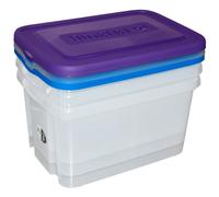 Lot de 3 Boîtes de Rangement ALLIBERT Handy Box 50L 90000572192